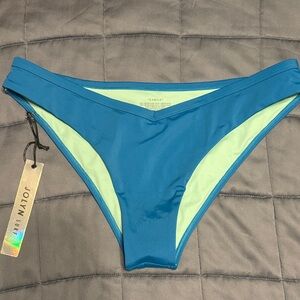 Jolyn Clothing Vibrant Blue Bikini Bottom
